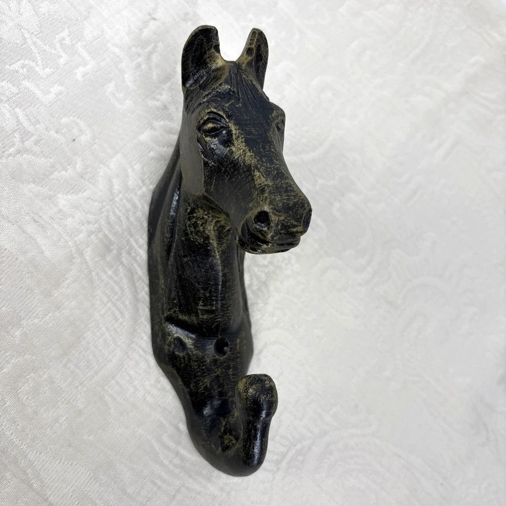 Horse Coat Hook Aluminum 5.75